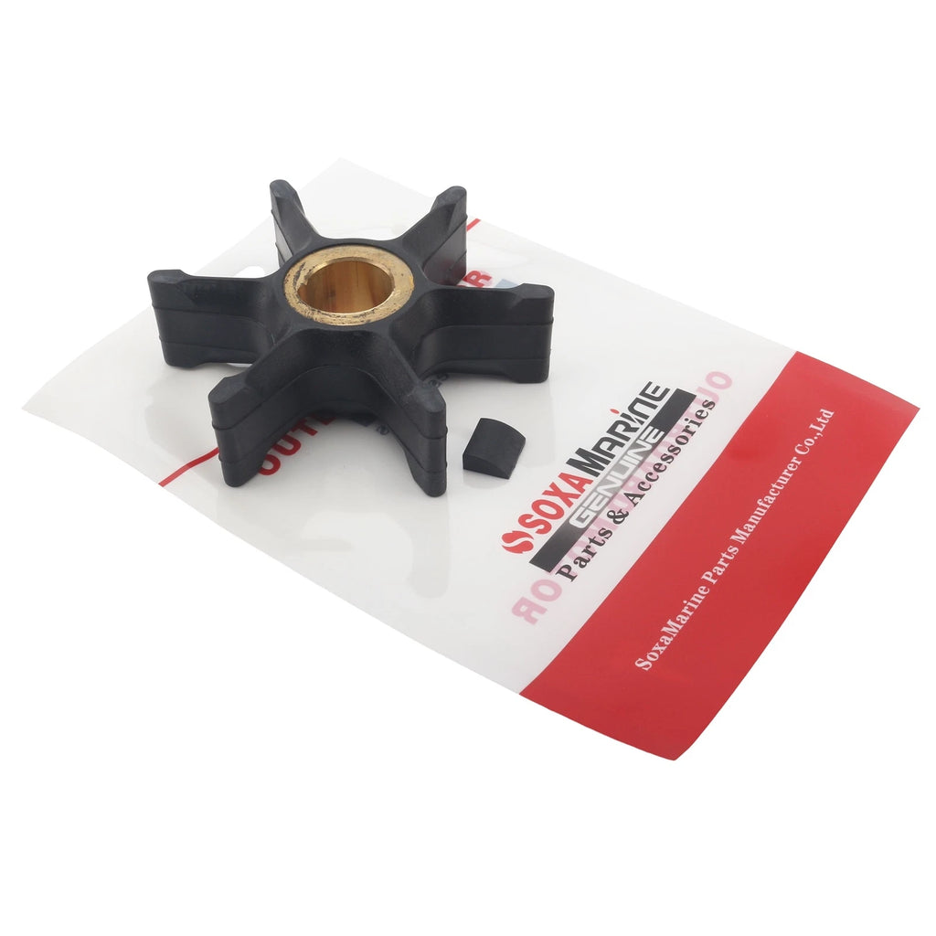 Water Pump Impeller & Key for Evinrude Johnson Outboard (0437080)