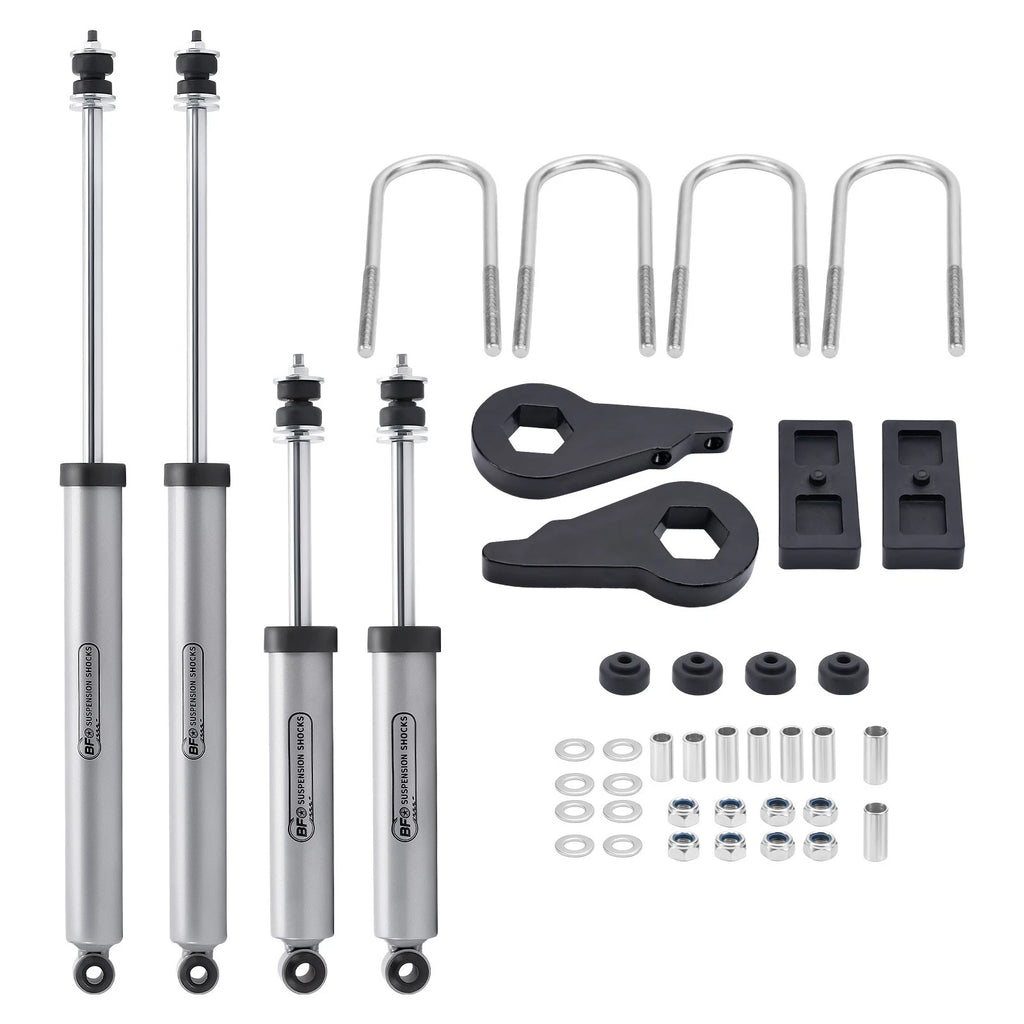 2.5in Leveling Lift Kit with Shock Absorber for F-150 4WD (1997–2003)