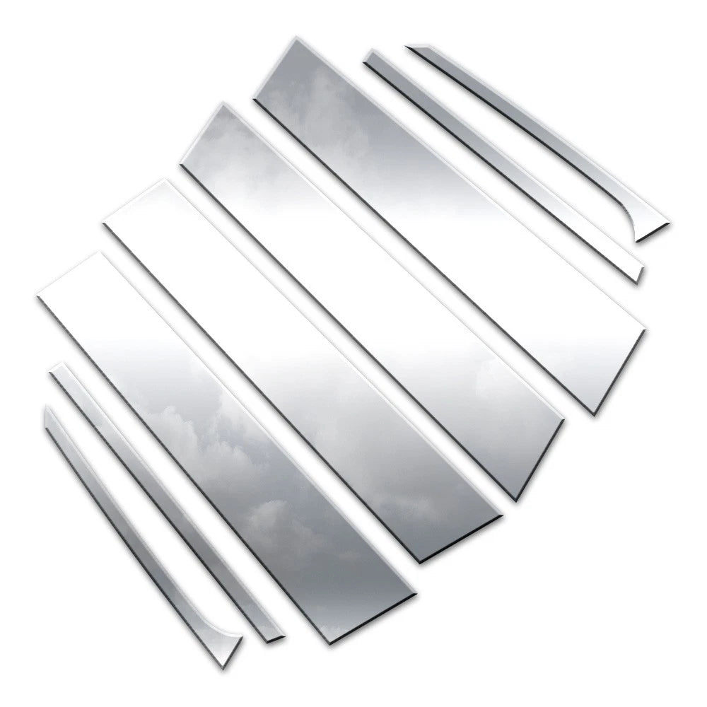 8pc. Luxury FX Polished Pillar Post Trim for 2020-2023 Buick Encore GX