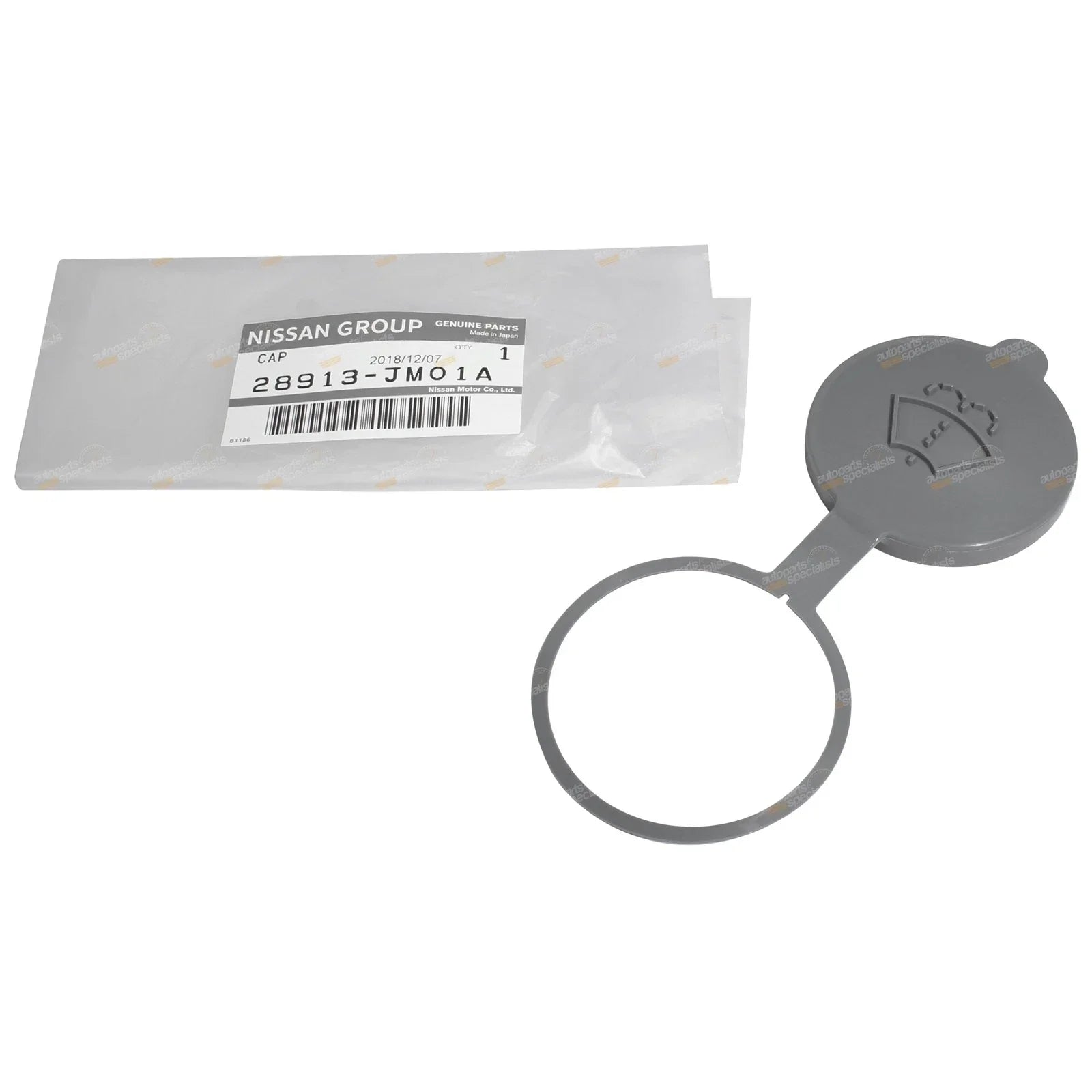 Windscreen Washer Bottle Cap for Nissan Navara D40 (2005-2015)