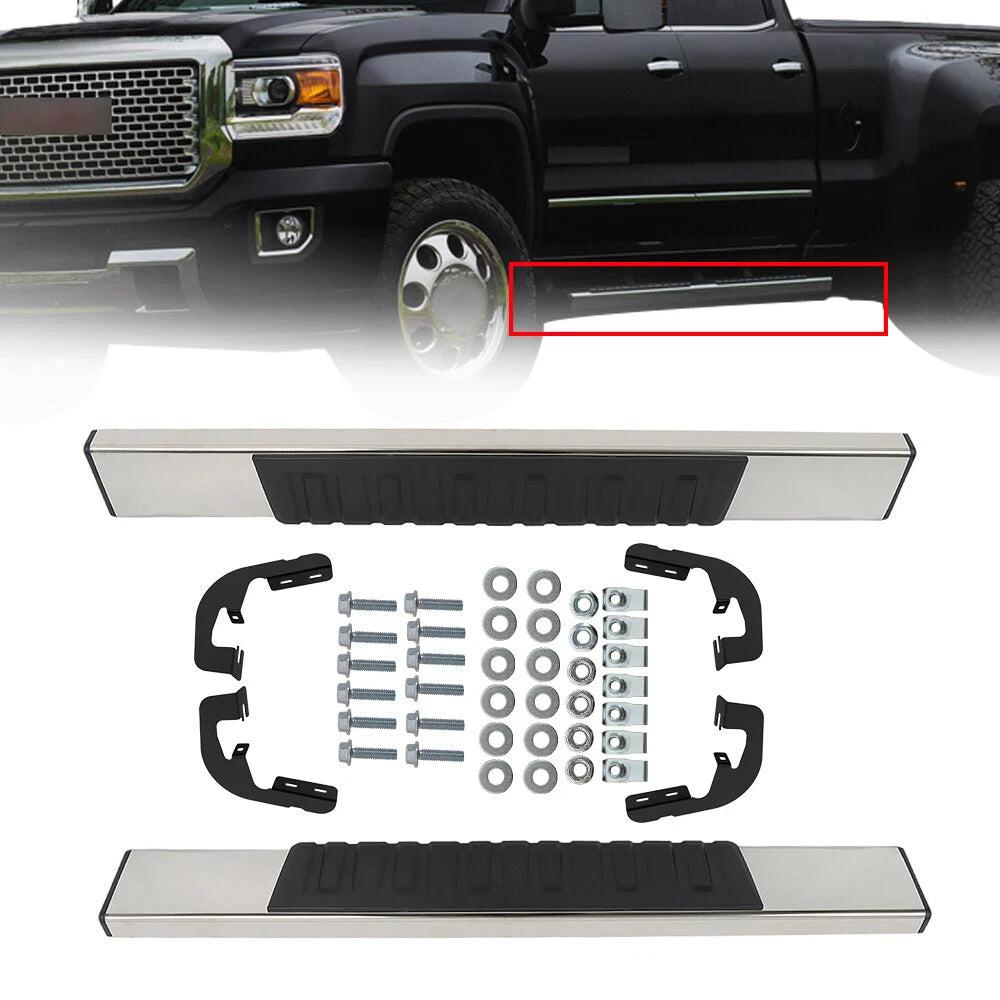 6" Running Boards for Chevy Silverado (2007-2019)
