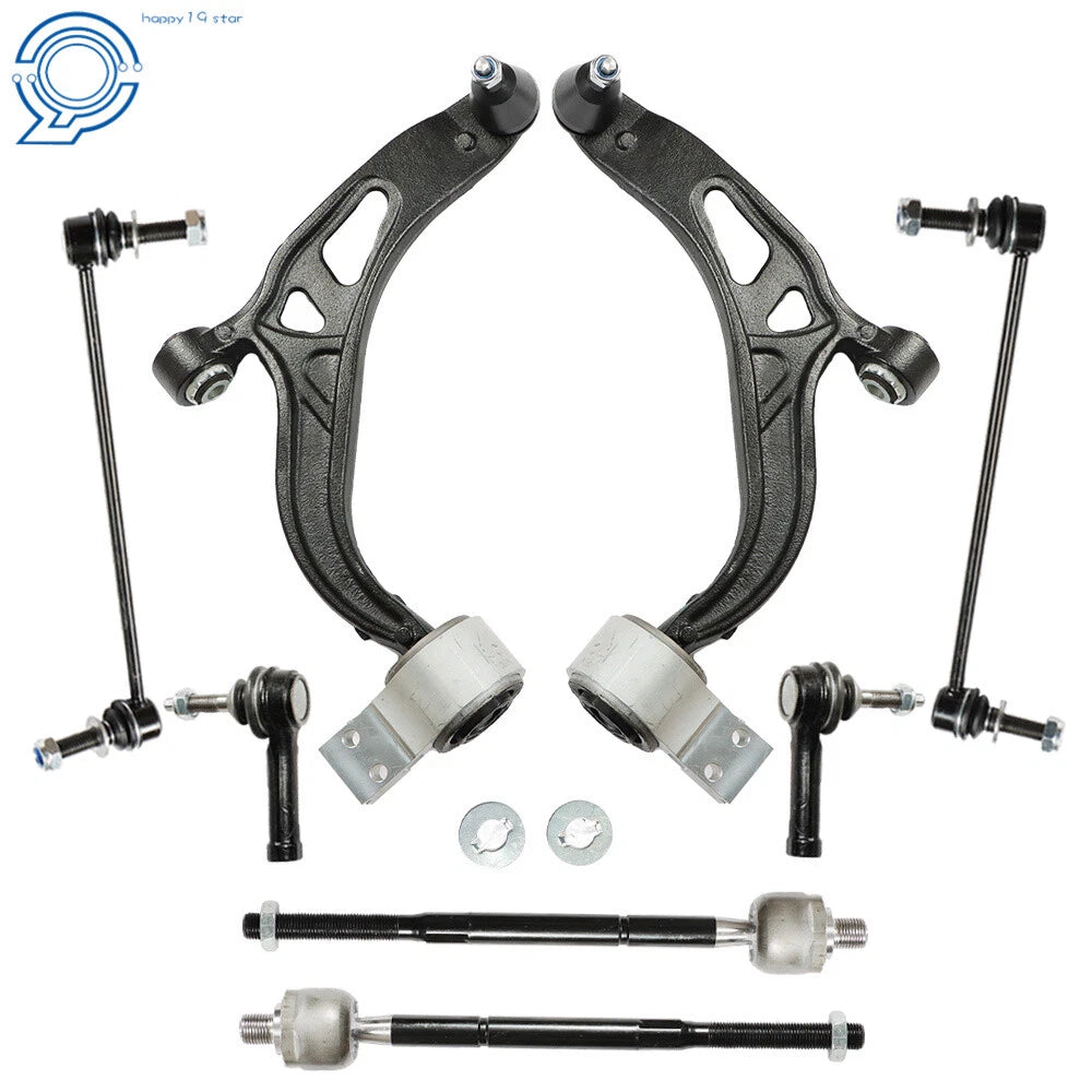 Suspension Kit for Ford Explorer (2011–2017) - 8pc Lower Control Arms, Tie Rods, Sway