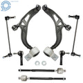 Suspension Kit for Ford Explorer (2011–2017) - 8pc Lower Control Arms, Tie Rods, Sway