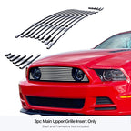 Stainless Chrome Billet Grille for Ford Mustang GT (2013-2014)