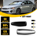Pair Fender Lamp Side Marker Signal Light Smoked Lens for Mitsubishi Lancer (2008–2017)