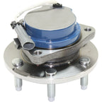 Set of 2 Wheel Hubs for Cadillac CTS (2004–2007) with Bearing & Sensor