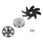 Single Groove Billet Pulley & Fan for GM Cadillac 472-500-502 (1963–1970)