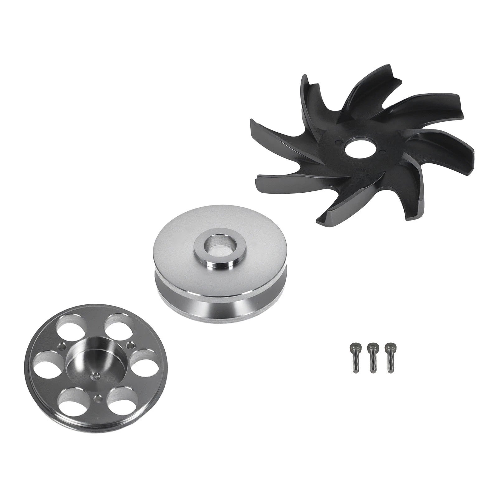 Single Groove Billet Pulley & Fan for GM Cadillac 472-500-502 (1963–1970)