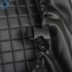 Set of 4 Black Seat Covers for E-Z-GO Medalist TXT Golf Carts (1994–2013)