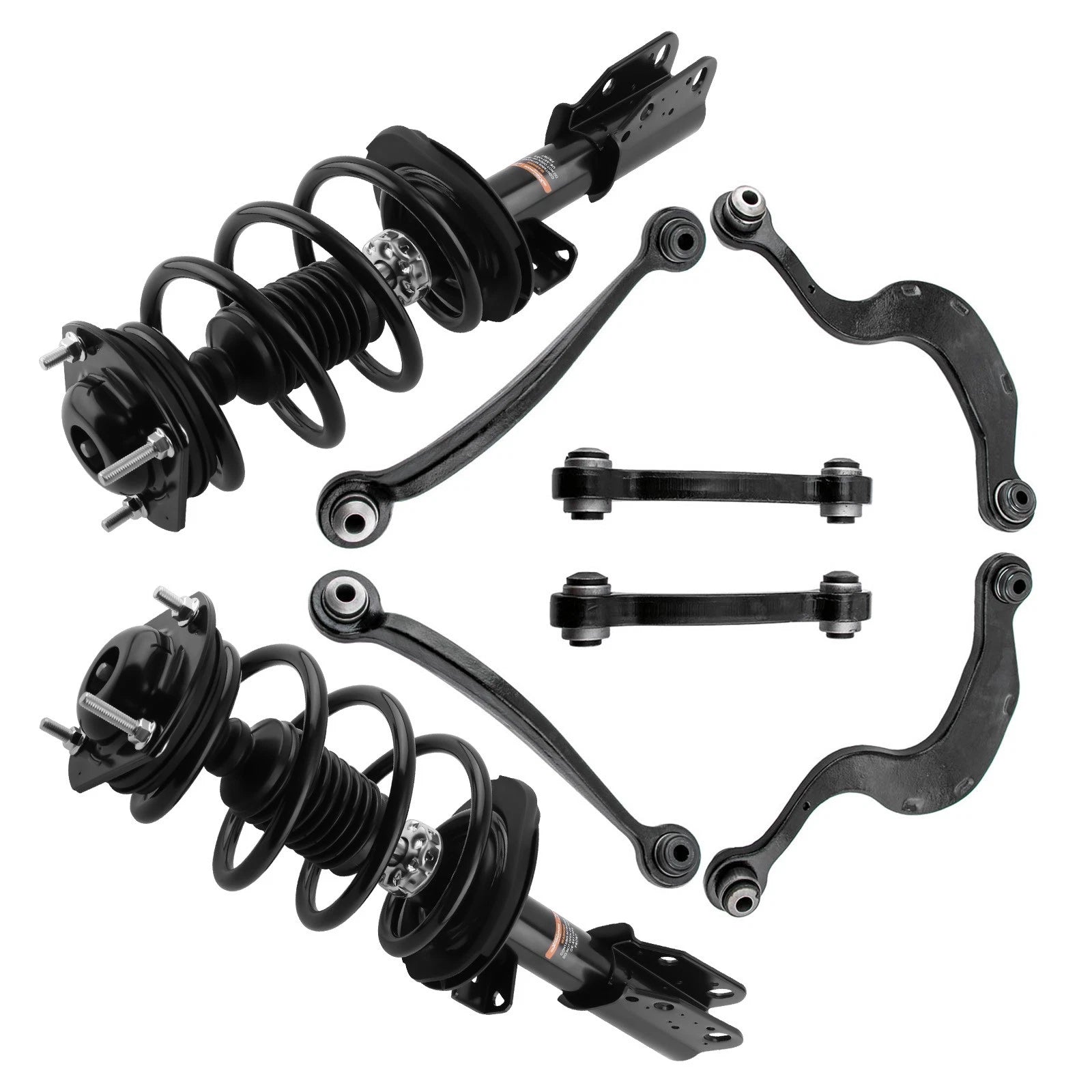 Front Struts & Rear Upper Control Arms for Chevrolet Traverse Enclave (2013–2017)