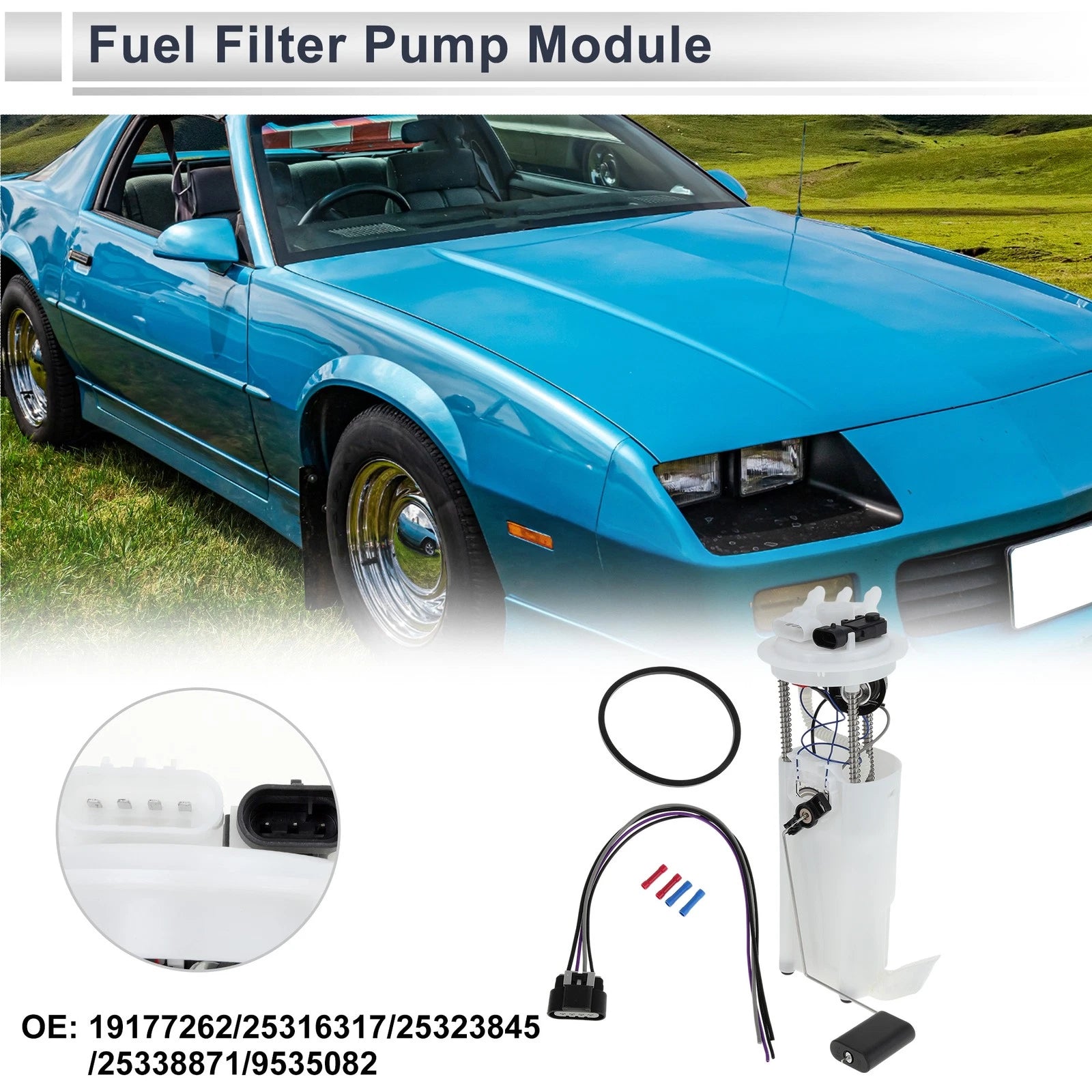 Electric Fuel Pump Assembly for Pontiac Firebird (1999–2002) V8 5.7L No.9535082