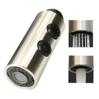 Water Saving Pull Out Faucet Head Replacement with Dual Spray for