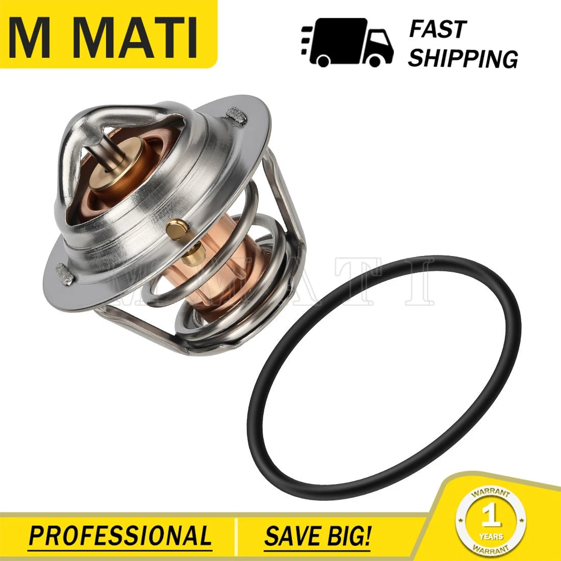Thermostat for Kawasaki 454Ltd EN450A (1985–1990) / Vulcan 500 EN500A EN500C (1990–2009)