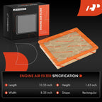 Engine Air Filter for Ford F-250 F-350 Super Duty (1993–1994)