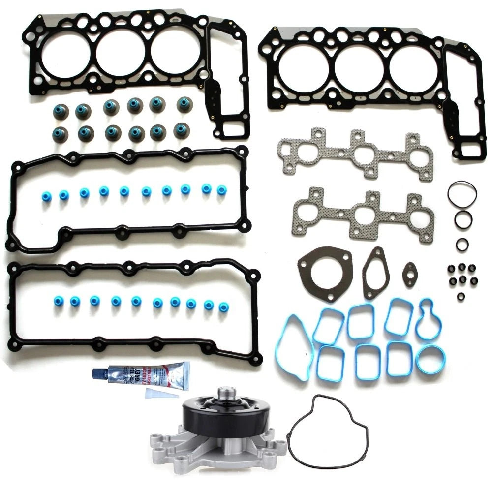 Head Gasket Set & Bolts Kit with Water Pump for Dodge Dakota Durango (2004–2007)
