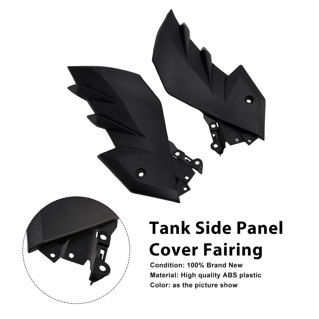 Fuel Tank Side Panel Cover Fairings for Kawasaki Z250 Z300 (2013–2018)