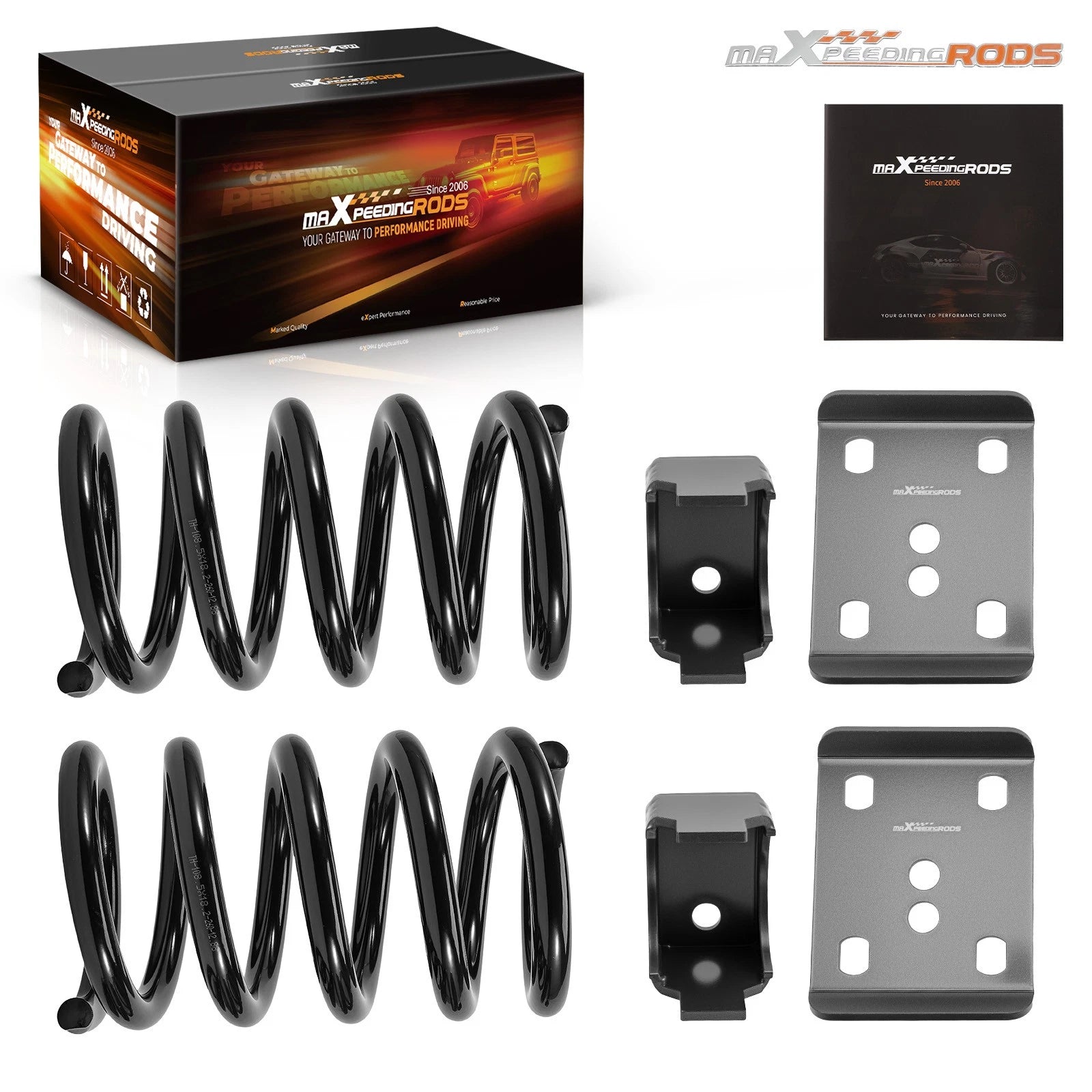 3" Front 6" Rear Lowering Kit w/ Flip Kit for Dodge Ram 1500 V8 (2002–2008)