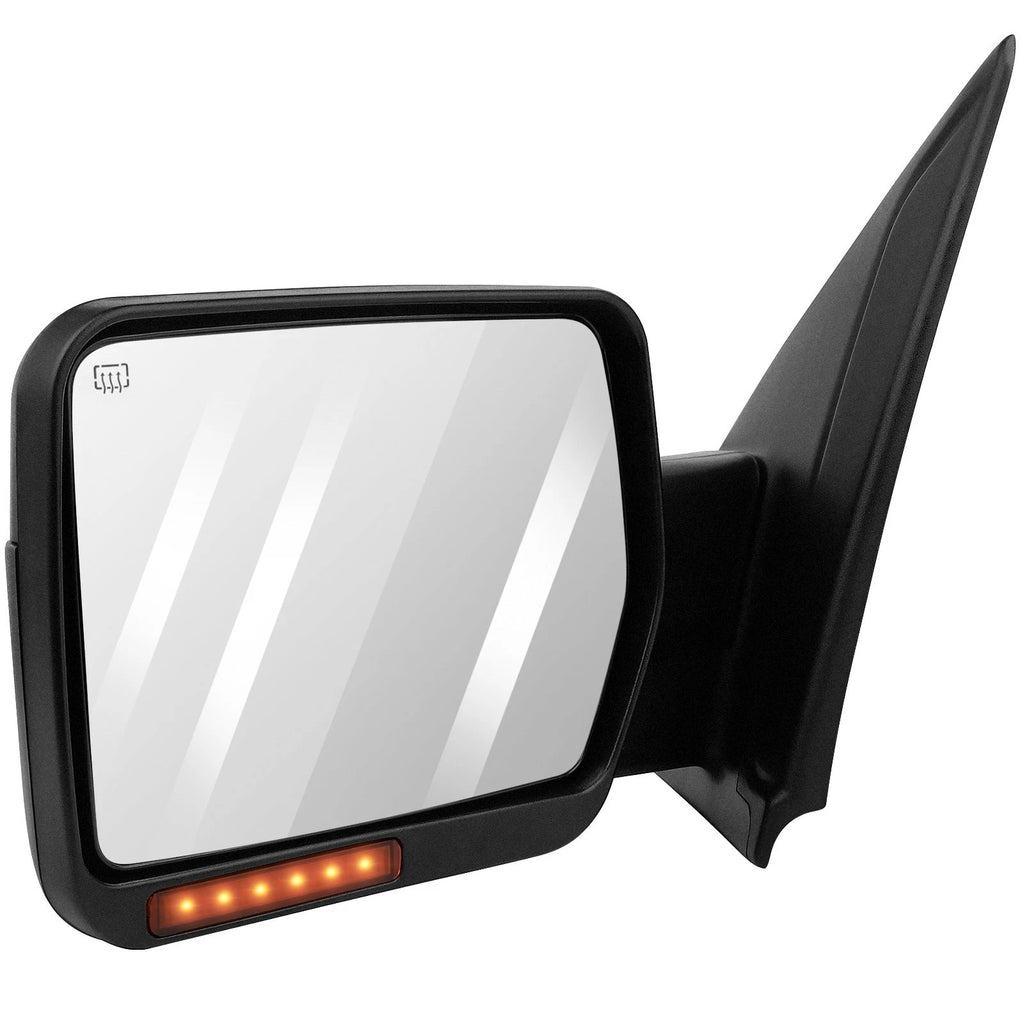 Driver Tow Power Heated Chrome Side Mirror for Ford F150 (2004–2014)
