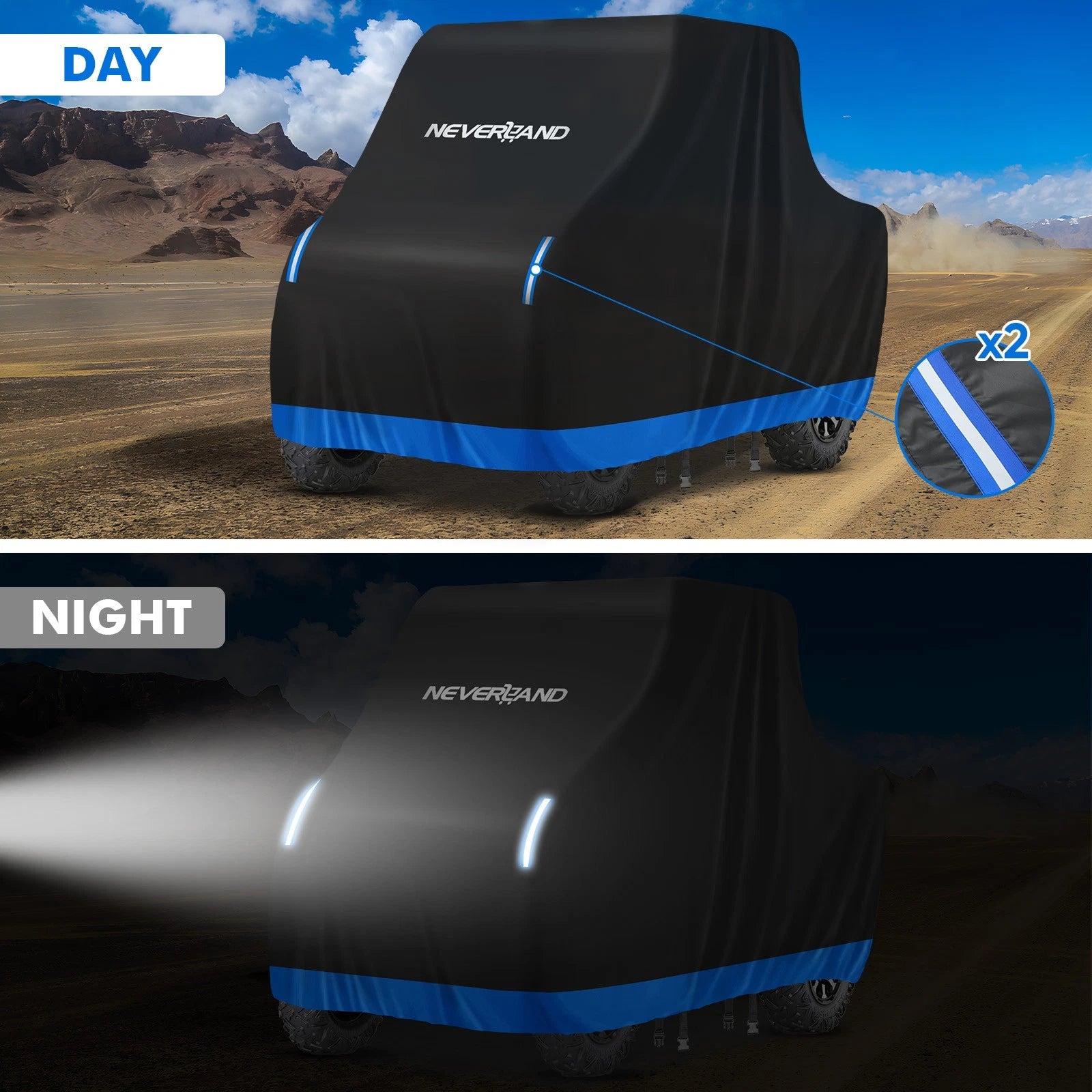 Heavy Duty Waterproof UTV Cover for Polaris XP4 1000 (2017–2023)
