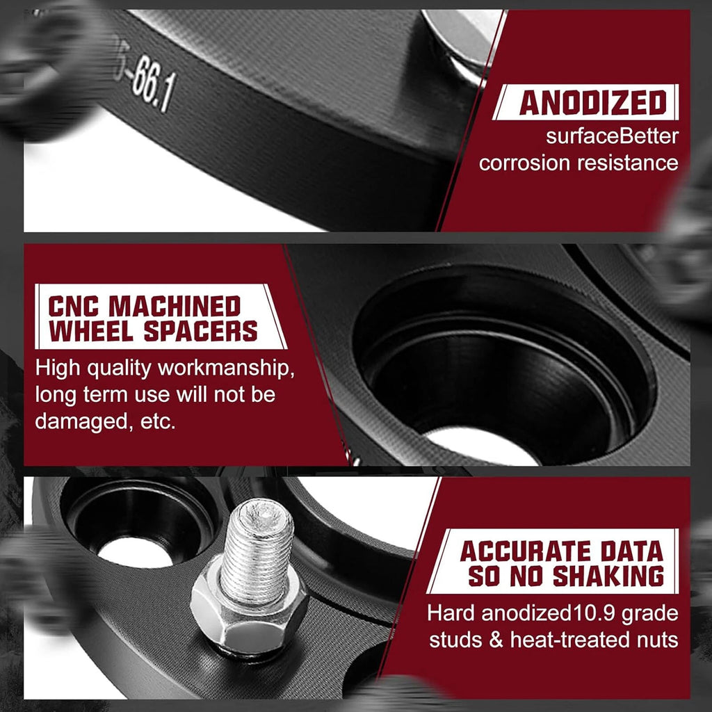15mm Hub Centric Wheel Spacers for Nissan Sentra (2007–2022)
