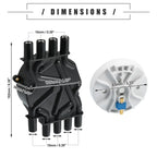 Ignition Distributor Set 2 x Cap & Rotor Kit for Chevrolet