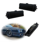 2X Smoked Front Side Marker Lights for Chevy Monte Carlo (1981–1988)