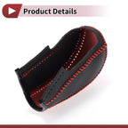 Gear Shift Knob Cover for Subaru Forester (2014–2017) Red Carbon Fiber