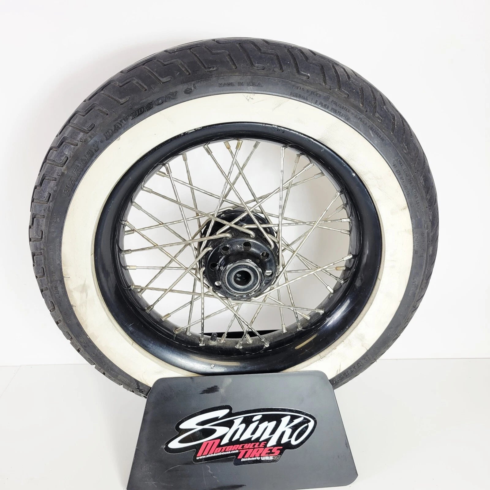 Single Disc Front Wheel 40 Spoke 16x3 for Harley-Davidson Softail