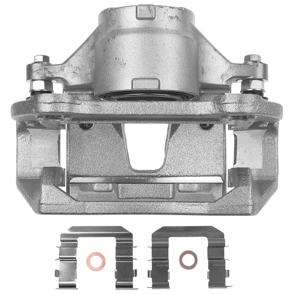 Pair Front Brake Calipers with Brackets for Hyundai Sonata (2015–2019) Kia Optima (2015–2019)