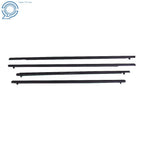 Set of 4 Window Moulding Weatherstrip Seals for Honda Civic (2006–2011)