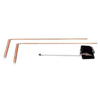 Telescoping Copper Dowsing Rods & Pendulum for Practice