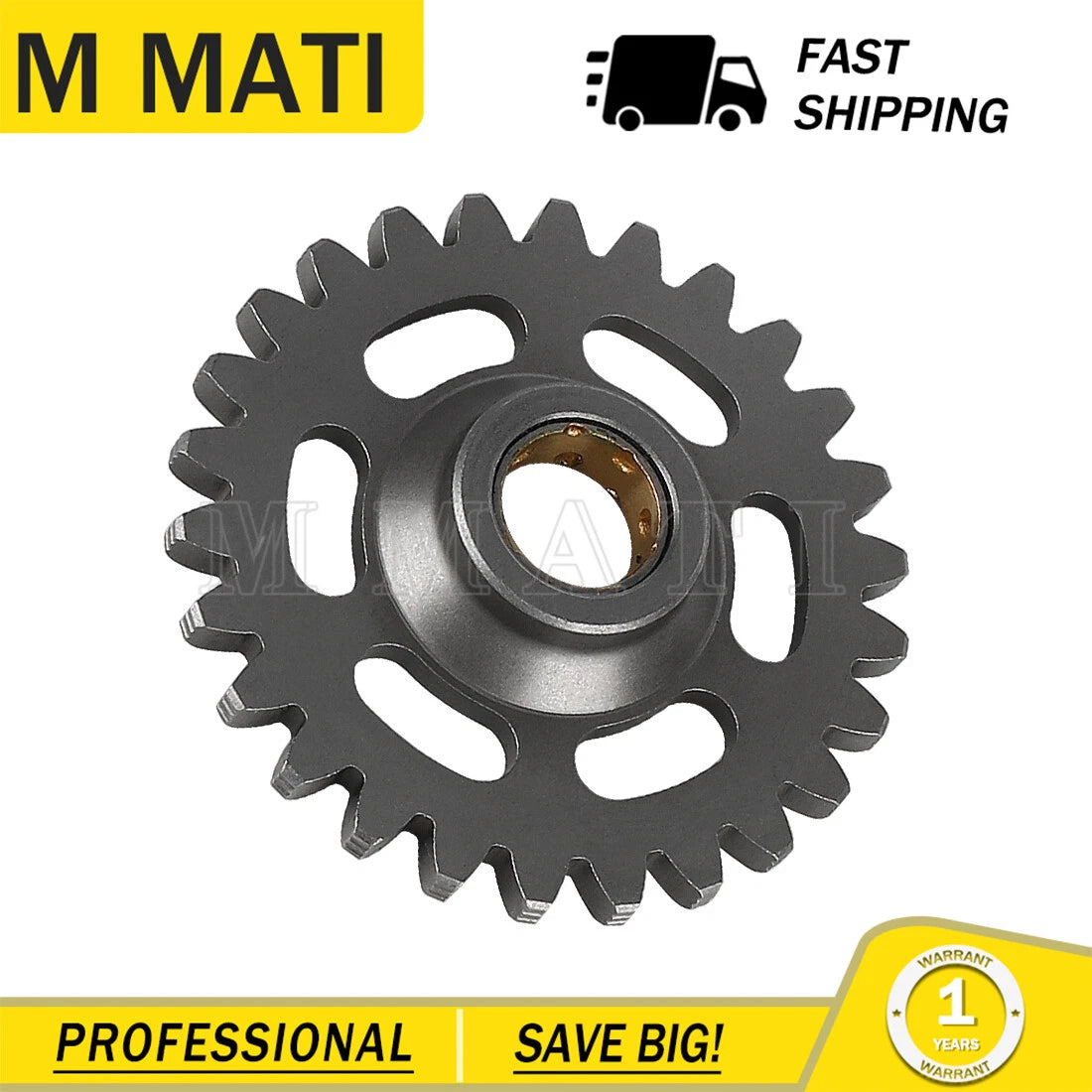 Oil Pump Idle Gear 18P-13341-00-00 for Yamaha YFZ450R YFZ450X (2009–2022)