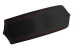 Leather Console Lid Armrest Cover for Chrysler Sebring (2001–2006) Red Stitch