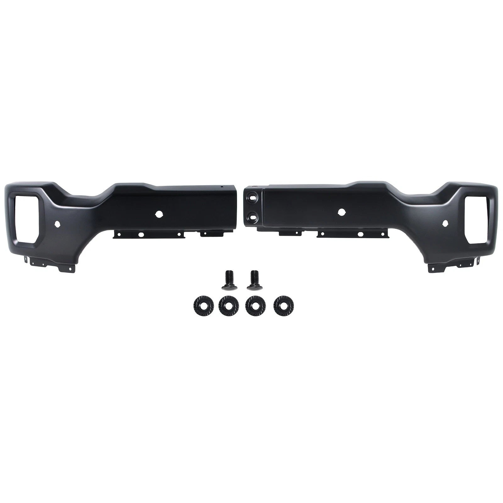 Black Steel Front Bumper for GMC Sierra 2500 HD 3500 HD (2020–2023)