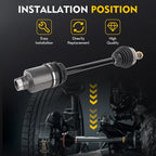 Front Passenger CV Axle for Honda Odyssey (2007–2010) FWD
