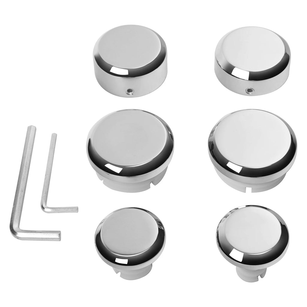 Axle Nut Swingarm Pivot Bolt Cover for Harley Sportster S (2021–2026)