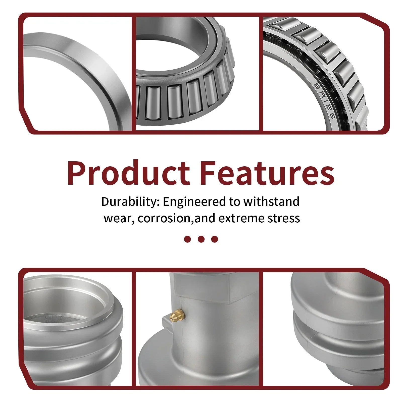 Axle Housing Tapered Cone Bearing Kit for Polaris Scrambler 500 (2005–2012)