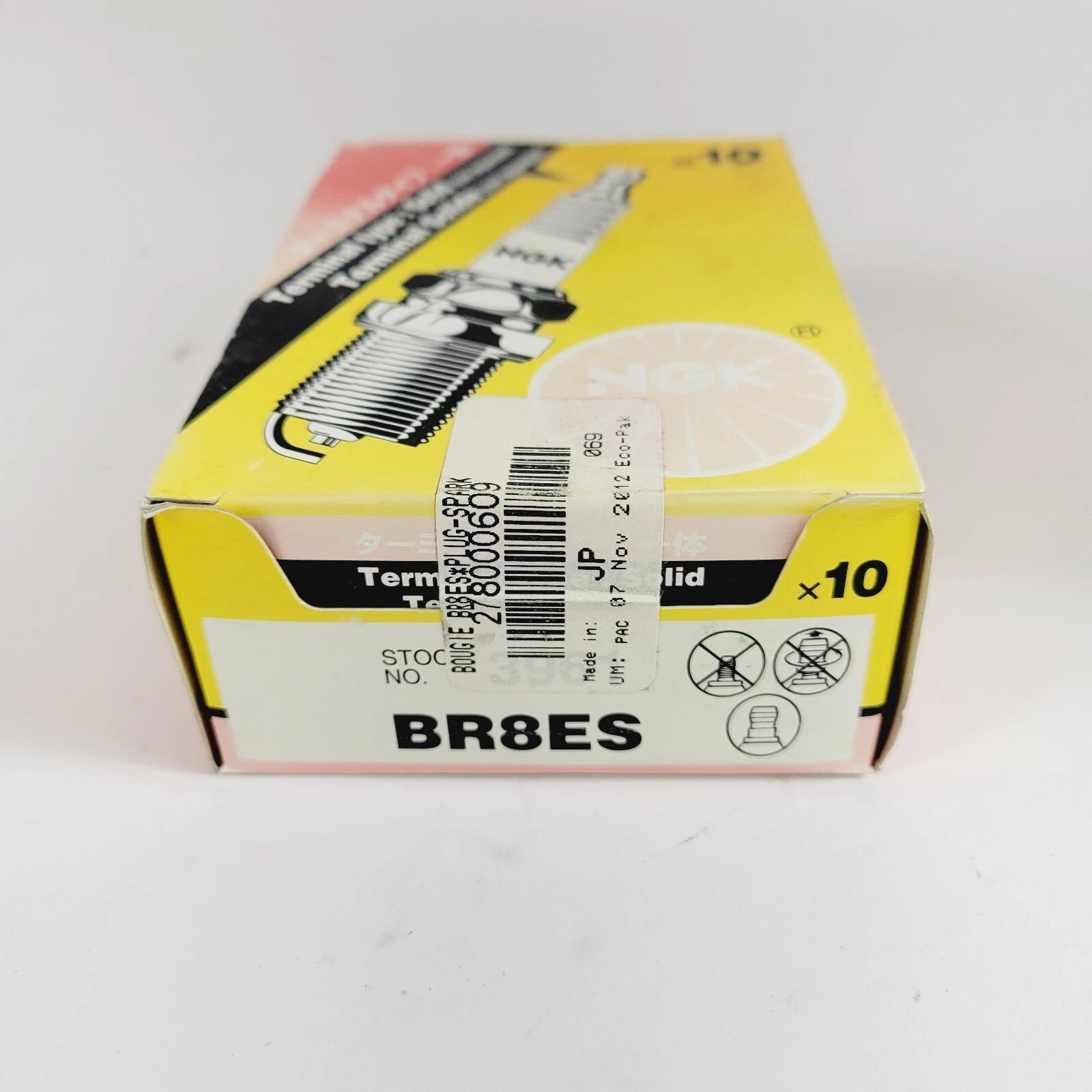 10X NGK BR8ES Spark Plugs for Various Makes Models