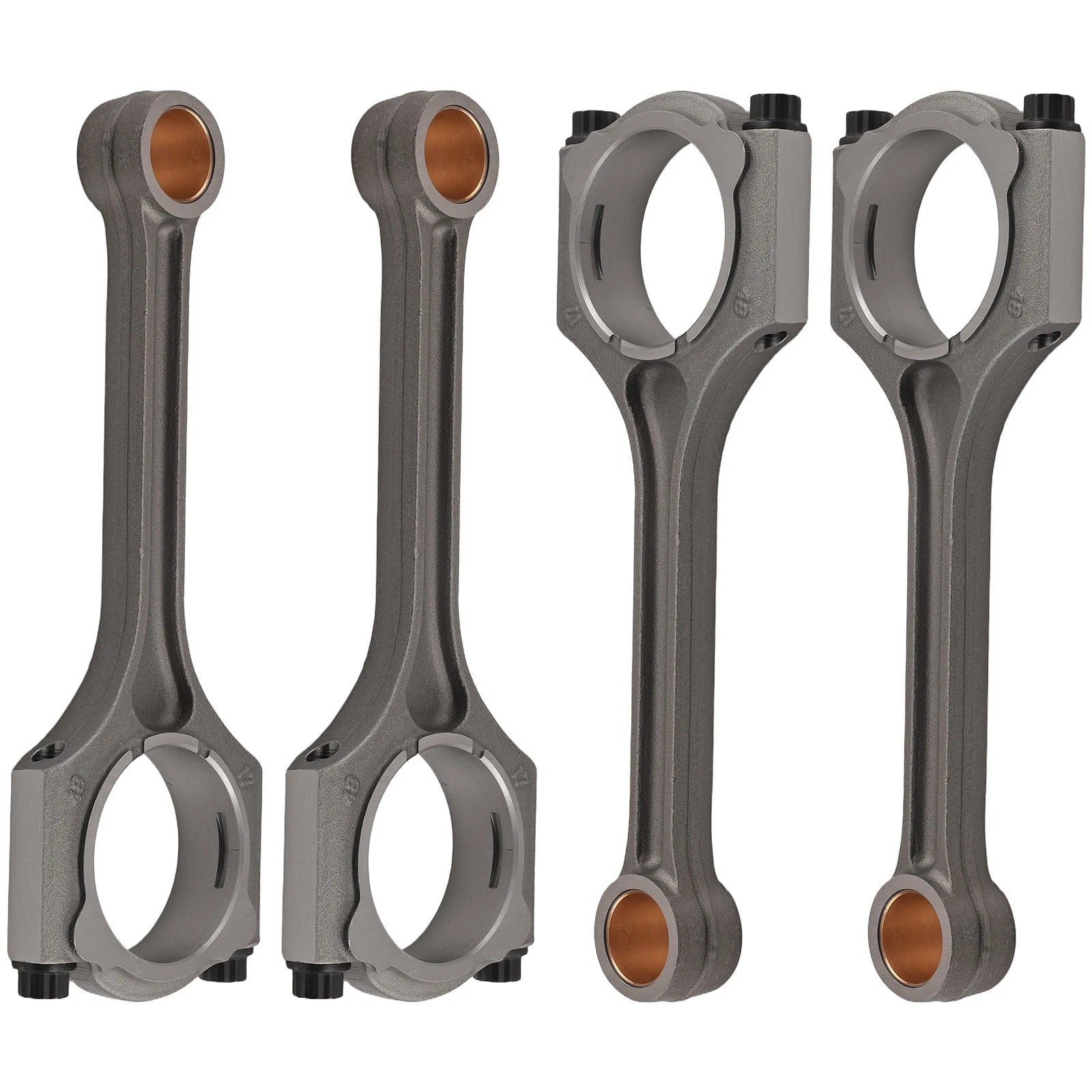 Set of 4 Engine Connecting Rods for Hyundai Elantra (2012–2016) Kia Forte (2014–2015) 1.8L