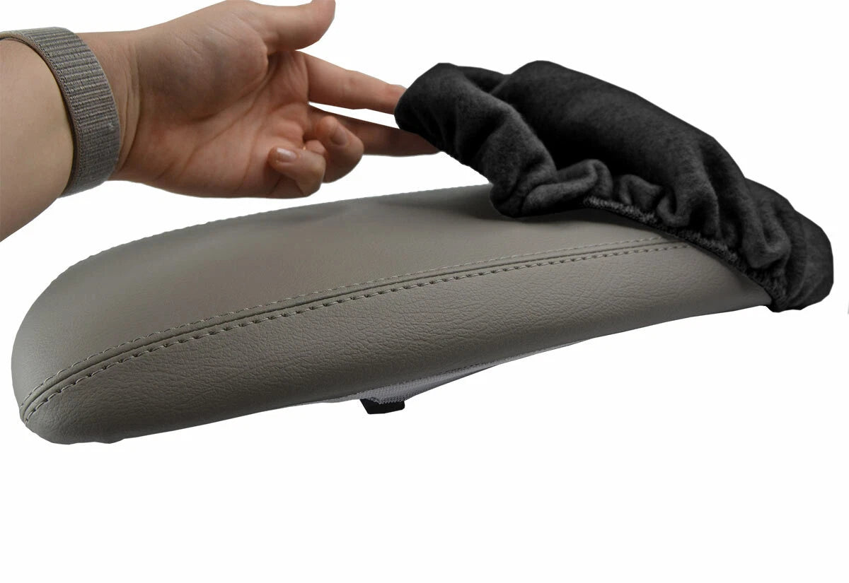 Fleece Console Lid Armrest Cover for Ford Explorer (1995–2001) Black