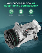 A/C Compressor CO 29072C for Nissan Sentra Tsuru (2013–2019)