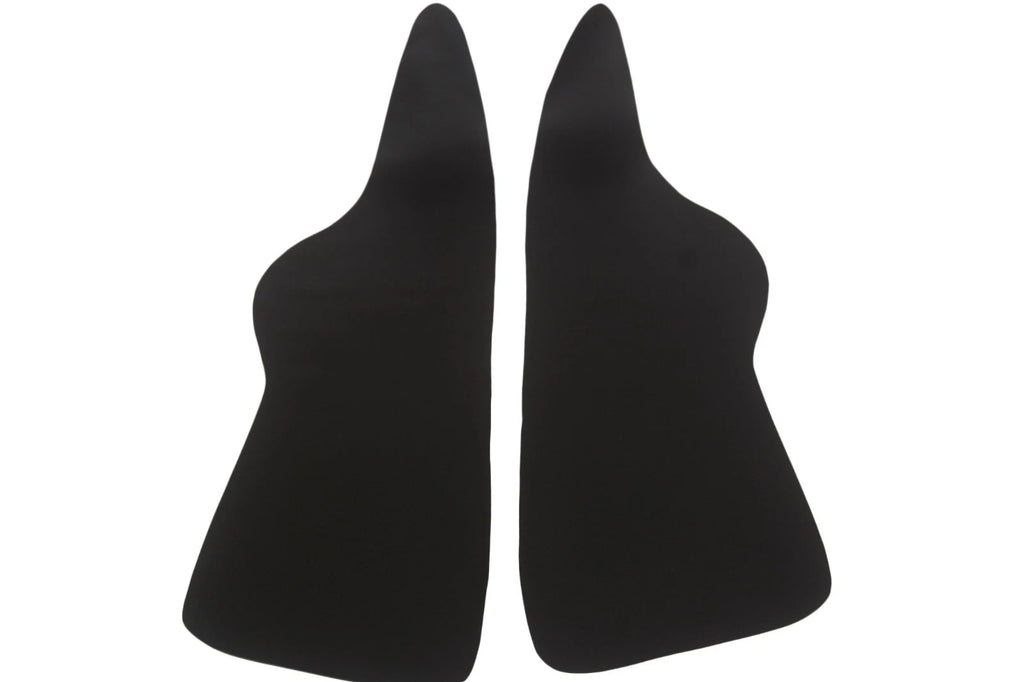 Leather Synthetic Door Panel Cover for Acura RL (1996–2003) Black