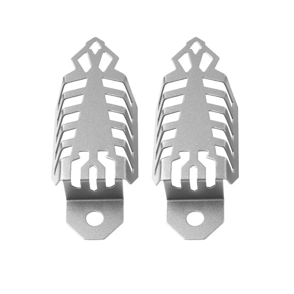 Universal Fork Dust Shock Absorber Spring Covers for Motorcycle Off Road (N/A)