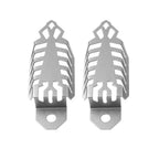 Universal Fork Dust Shock Absorber Spring Covers for Motorcycle Off Road (N/A)
