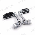 Adjustable Foot Pegs 1" for Triumph Rocket Yamaha (Chrome)