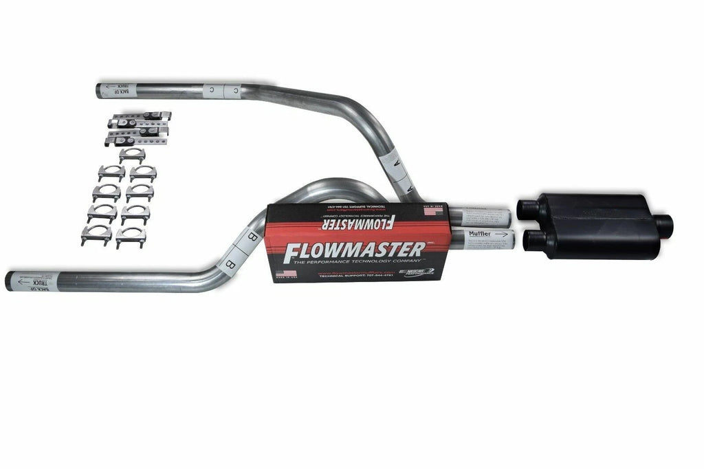 2.5" Dual Exhaust Kit for Dodge Dakota (1997–2005) Flowmaster Super 44