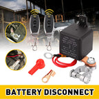Car Battery Disconnect Isolator Switch for Universal Use (Wireless Remote)