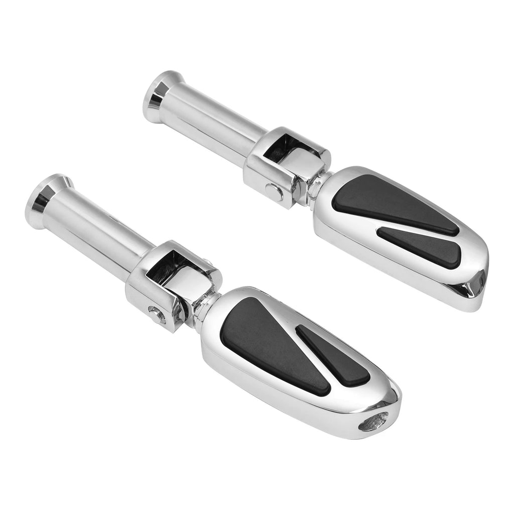 Chrome Passenger Footpegs Bracket Kit for Harley Softail Breakout (2018–2025)