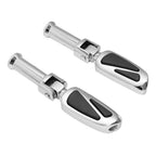 Chrome Passenger Footpegs Bracket Kit for Harley Softail Breakout (2018–2025)