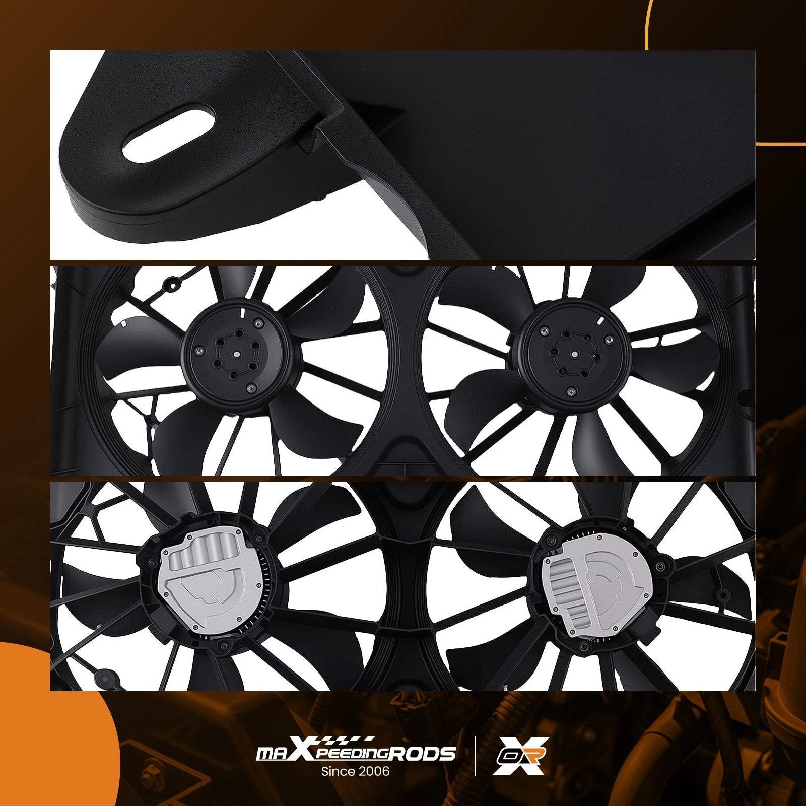 Dual Cooling Fan for Chevy Silverado GMC Sierra 1500 (2019-2020)